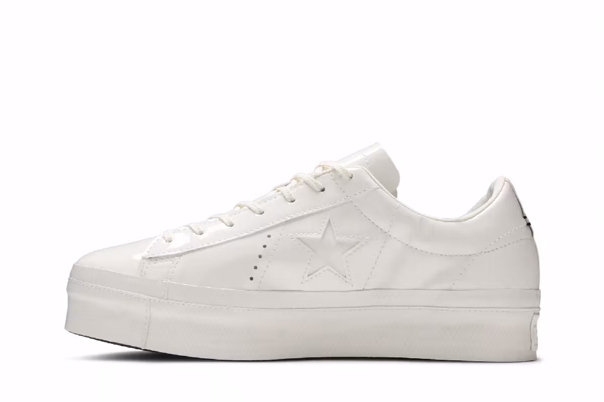 Converse Women's One Star Platform Low Vintage White, view 4