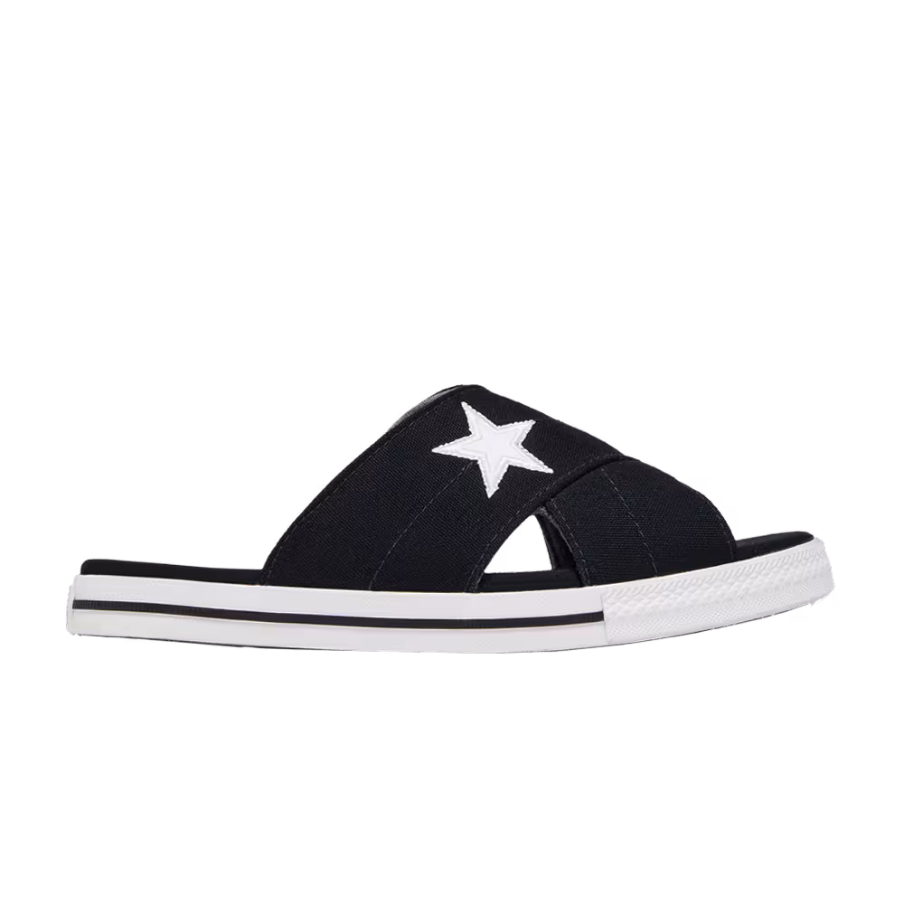 Converse Women's One Star Slide Black