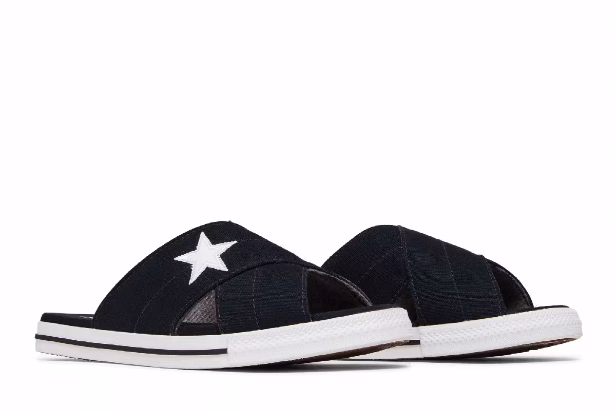 Converse Women's One Star Slide Black, view 9