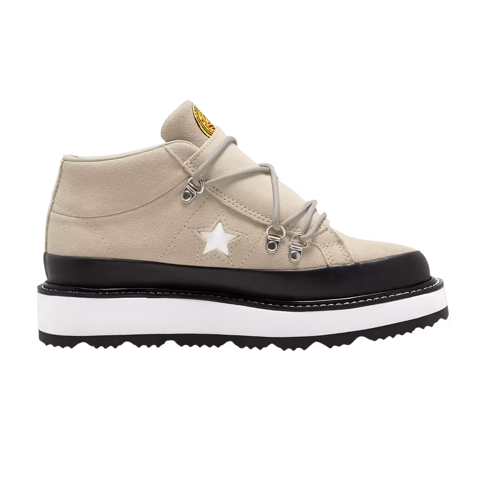 Converse Women's One Star Mid Fleece Lined Boot Papyrus