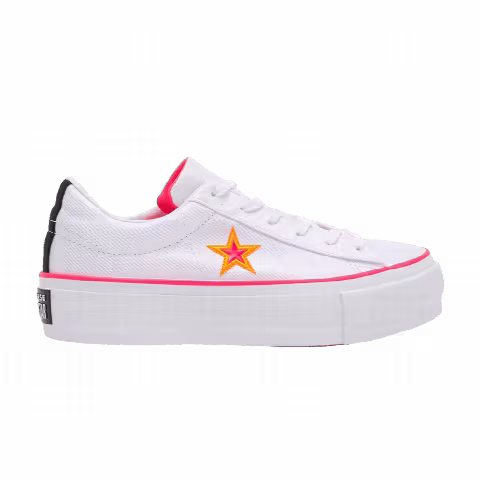 Converse Wmns One Star Carnival Platform 'White Racer Pink'