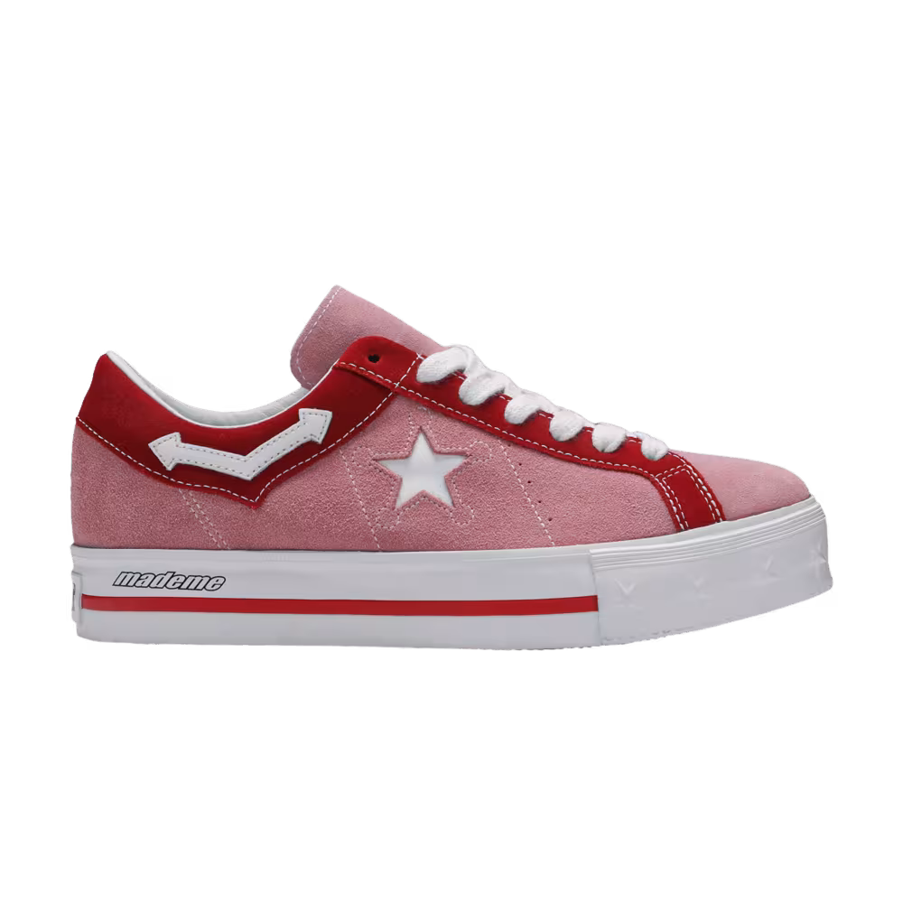 Made Me x Converse Women's One Star Platform Pink