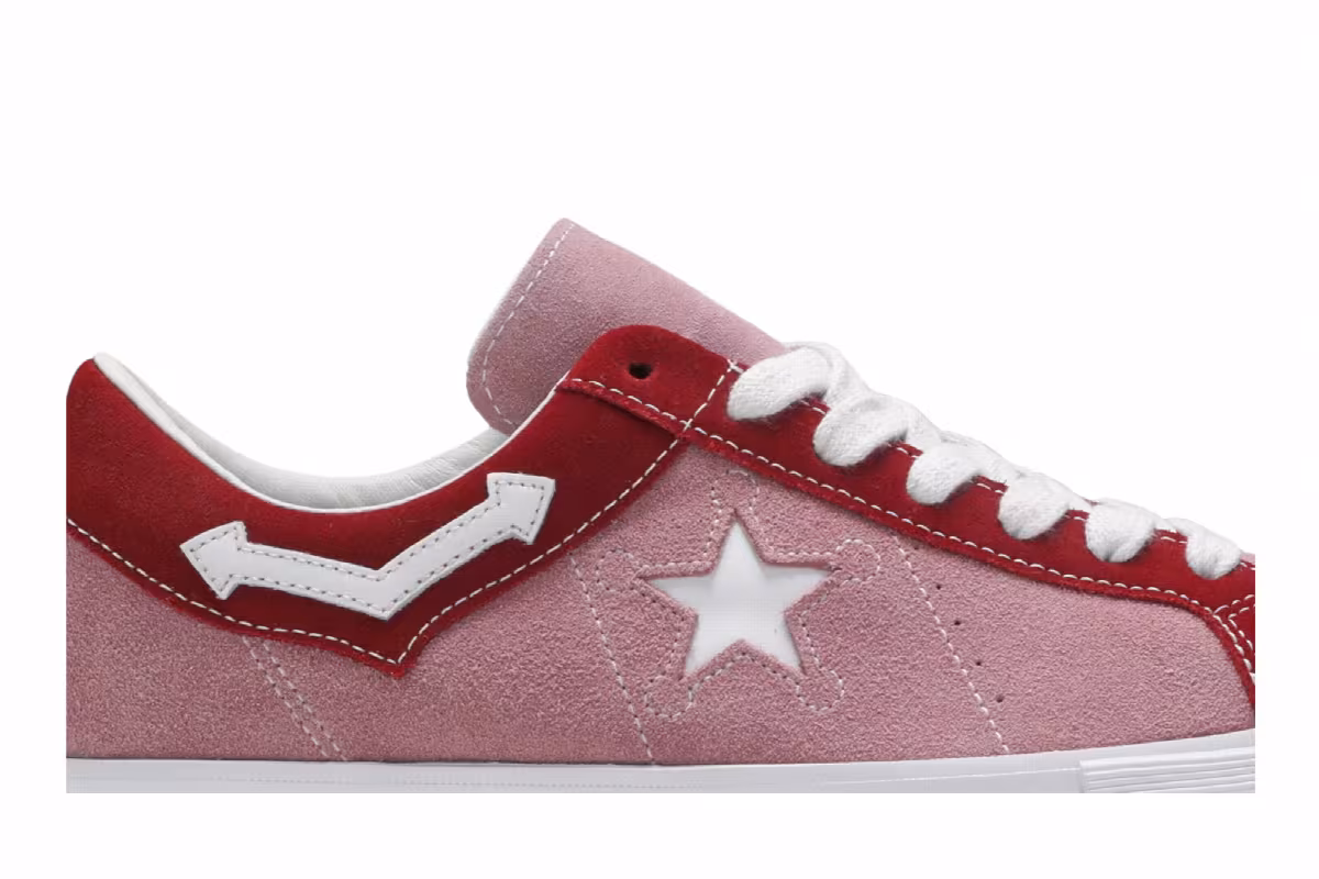 Made Me x Converse Women's One Star Platform Pink, view 3