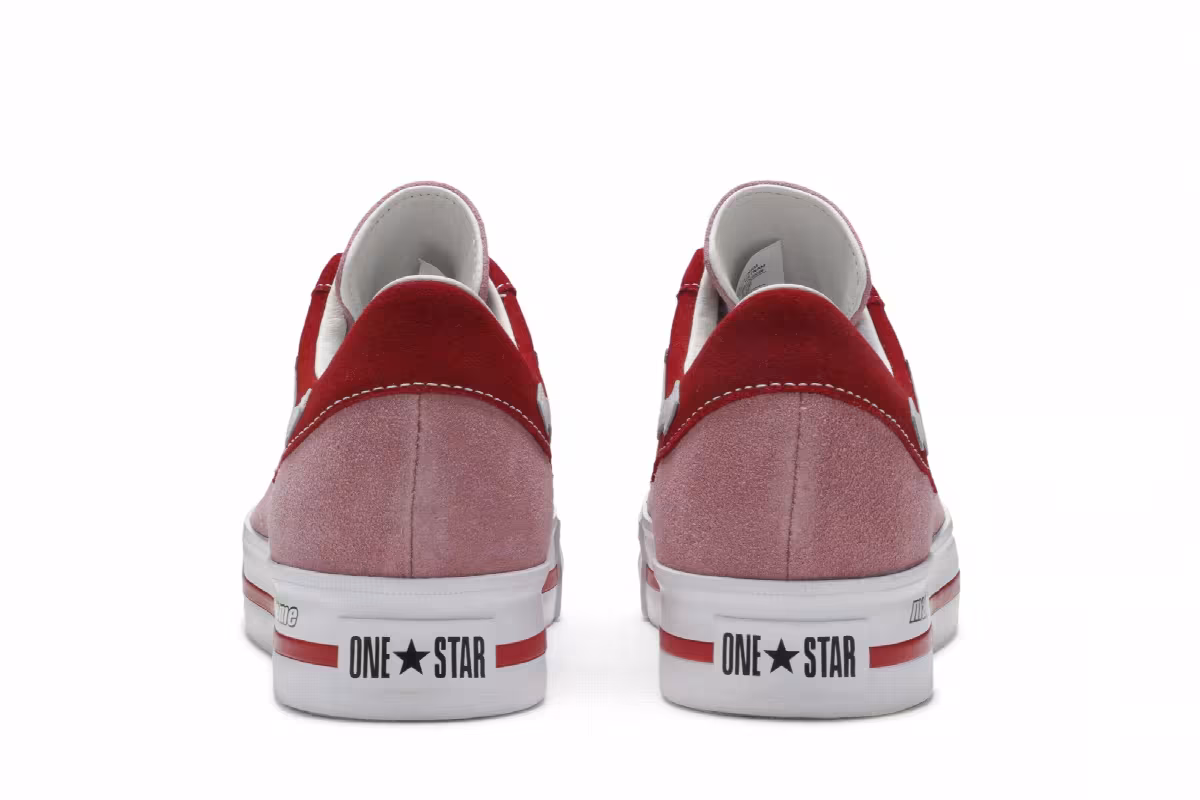 Made Me x Converse Women's One Star Platform Pink, view 7