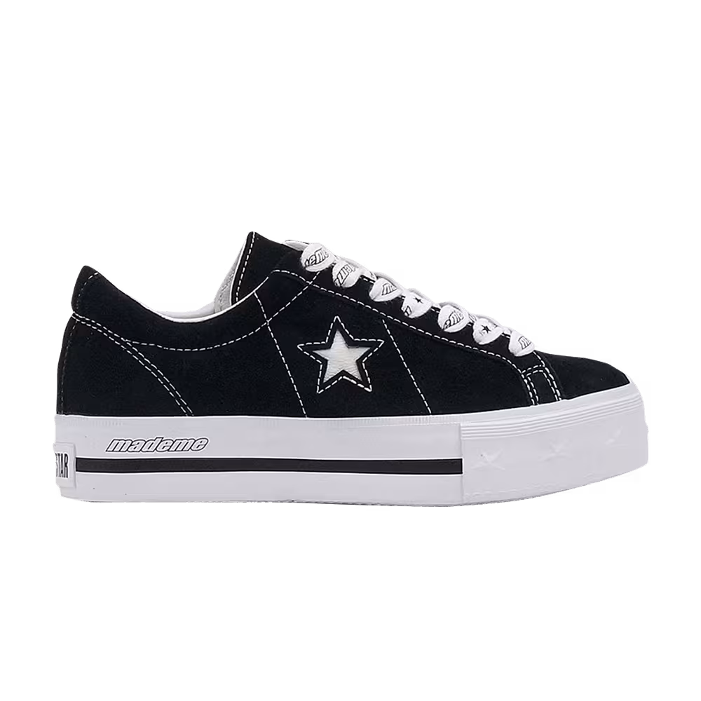 MadeMe x Converse Women's One Star Platform Low Black
