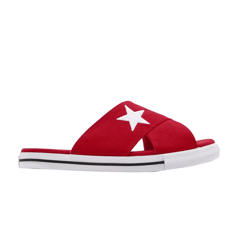 Converse Women's One Star Slide Red