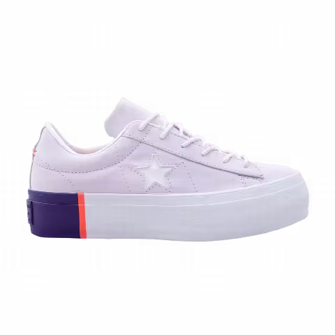 Converse Wmns One Star Platform Low 'Barely Grape Rush Coral'