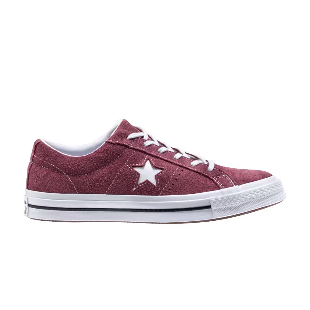 Converse One Star Ox Kids Deep Bordeaux