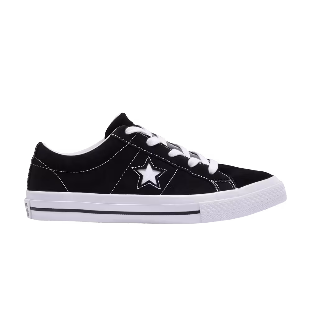 Converse One Star Low GS Black