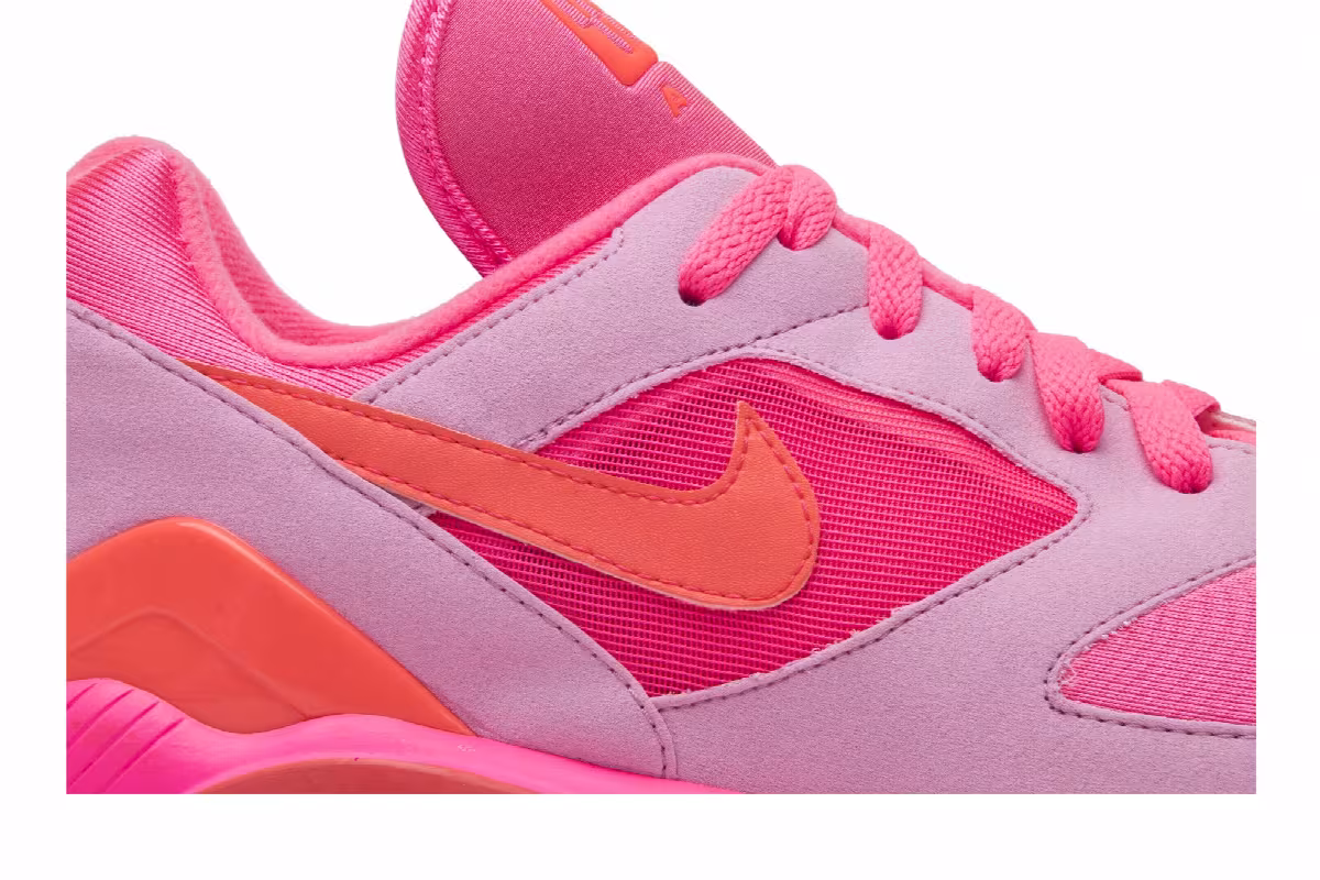 Comme des Garçons x Nike Air Max 180 Triple Pink, view 3