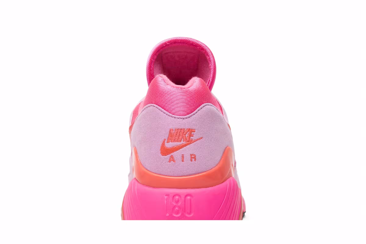 Comme des Garçons x Nike Air Max 180 Triple Pink, view 8