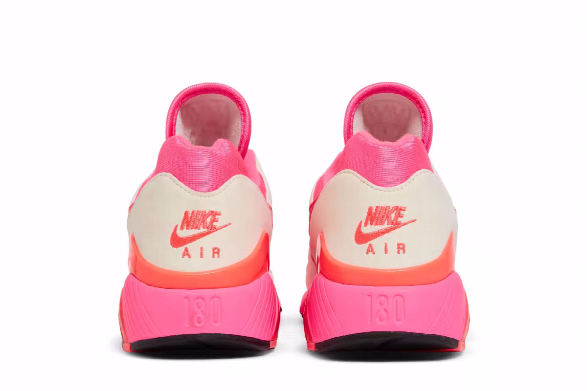 Comme des Garçons x Nike Air Max 180 White Pink, view 7