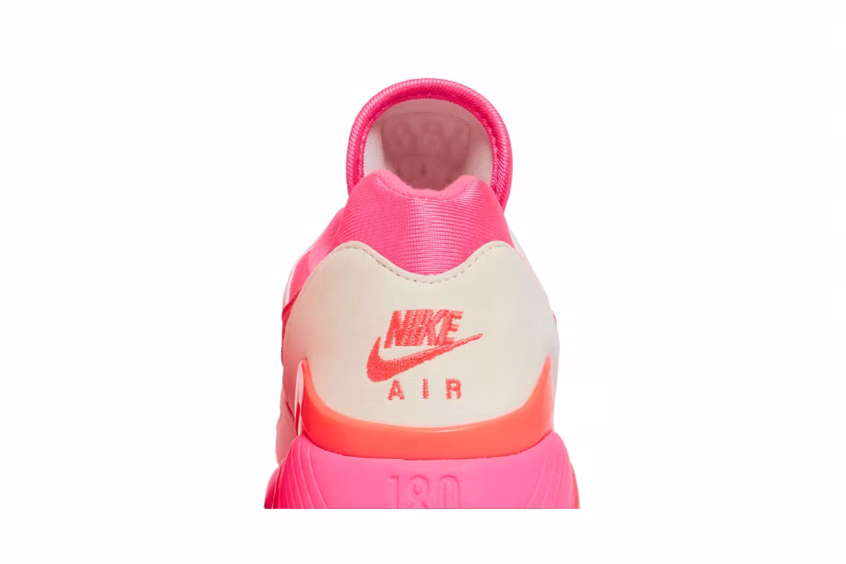 Comme des Garçons x Nike Air Max 180 White Pink, view 8