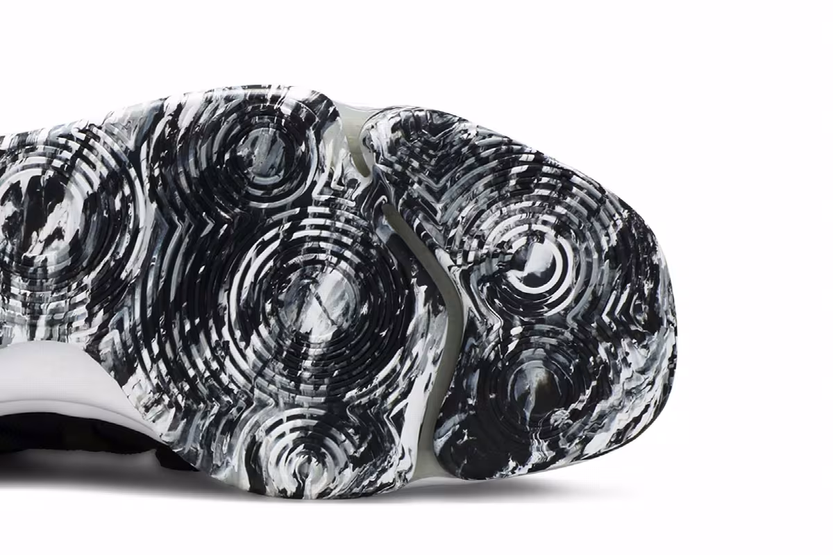 Nike KD 10 Black White, view 6
