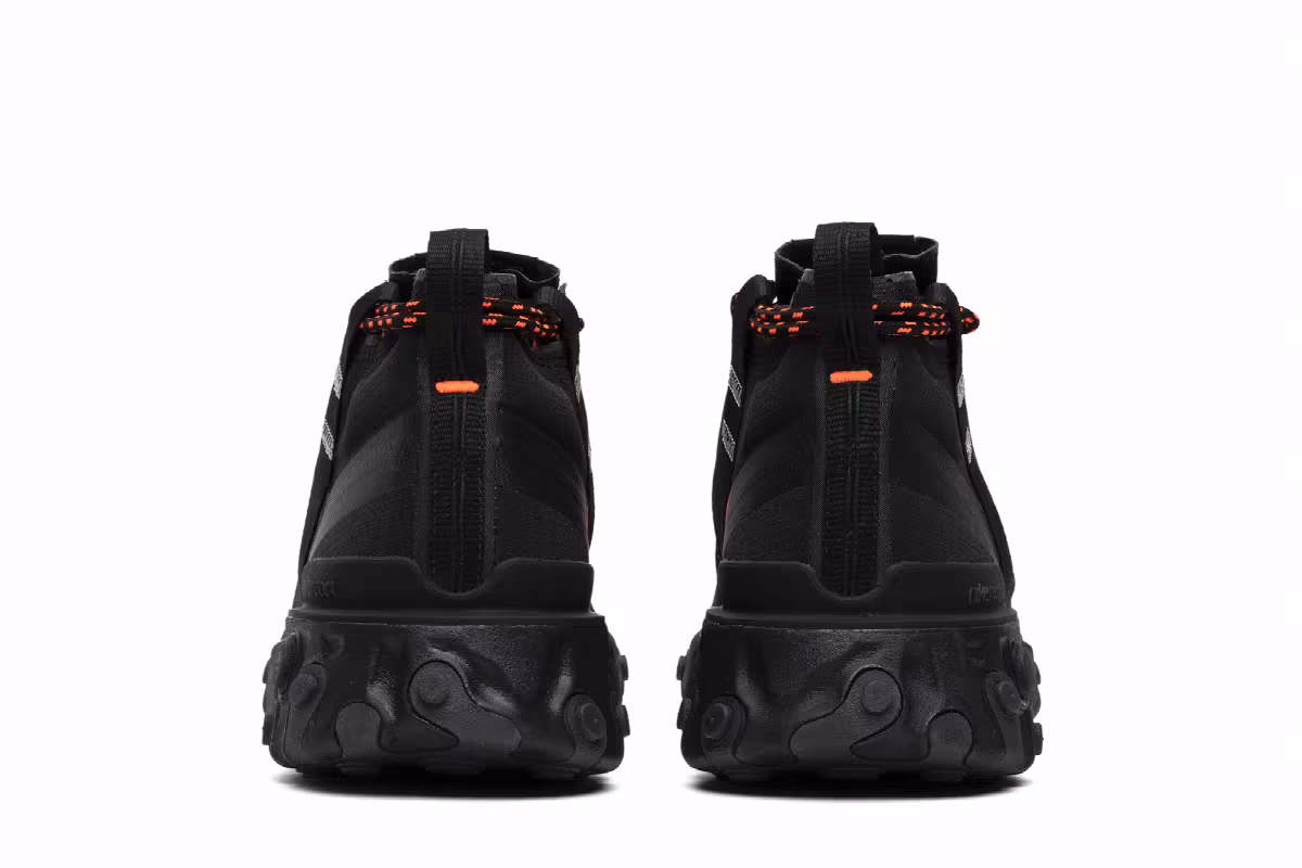 Nike React Runner Mid WR ISPA Black, view 7