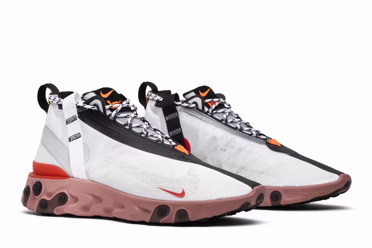 Nike React Runner Mid WR ISPA Summit White, view 9