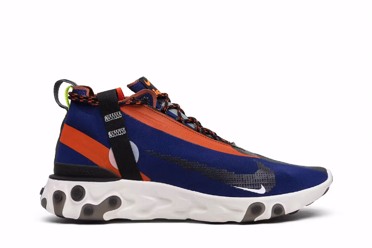 Nike React Runner Mid WR ISPA Blue Void, view 2