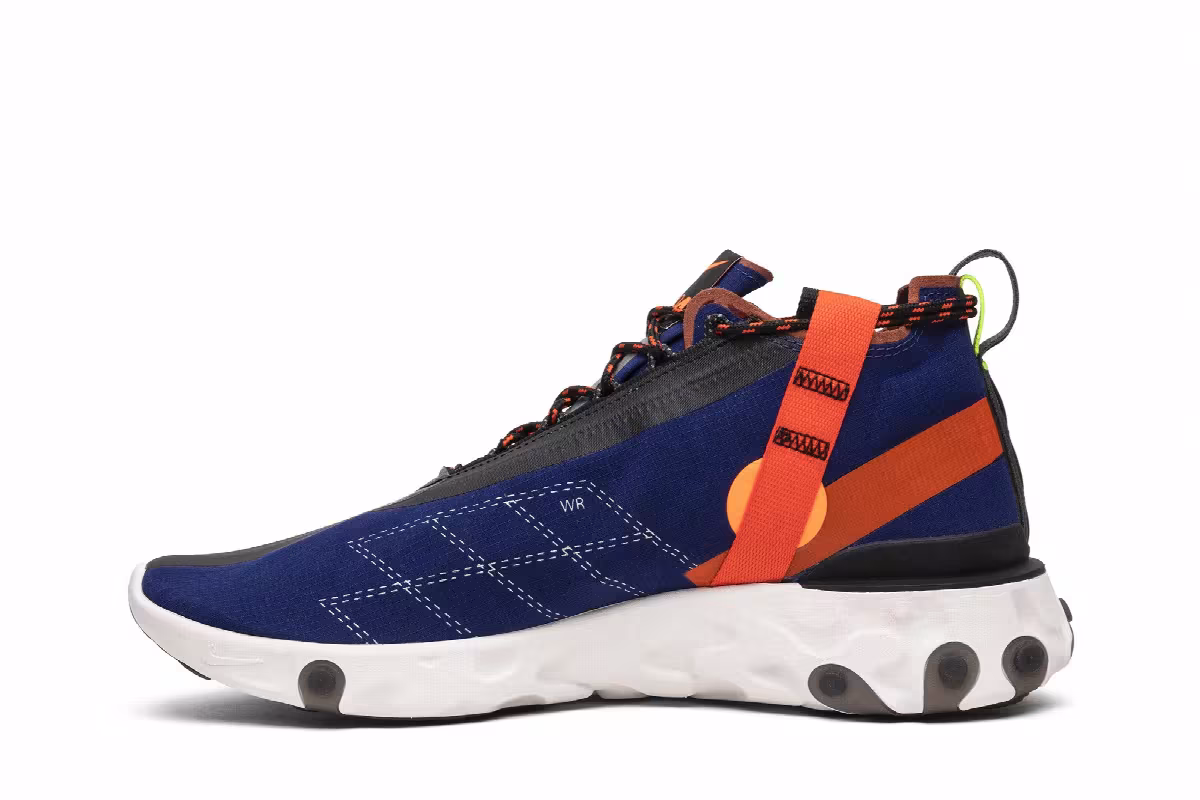 Nike React Runner Mid WR ISPA Blue Void, view 4