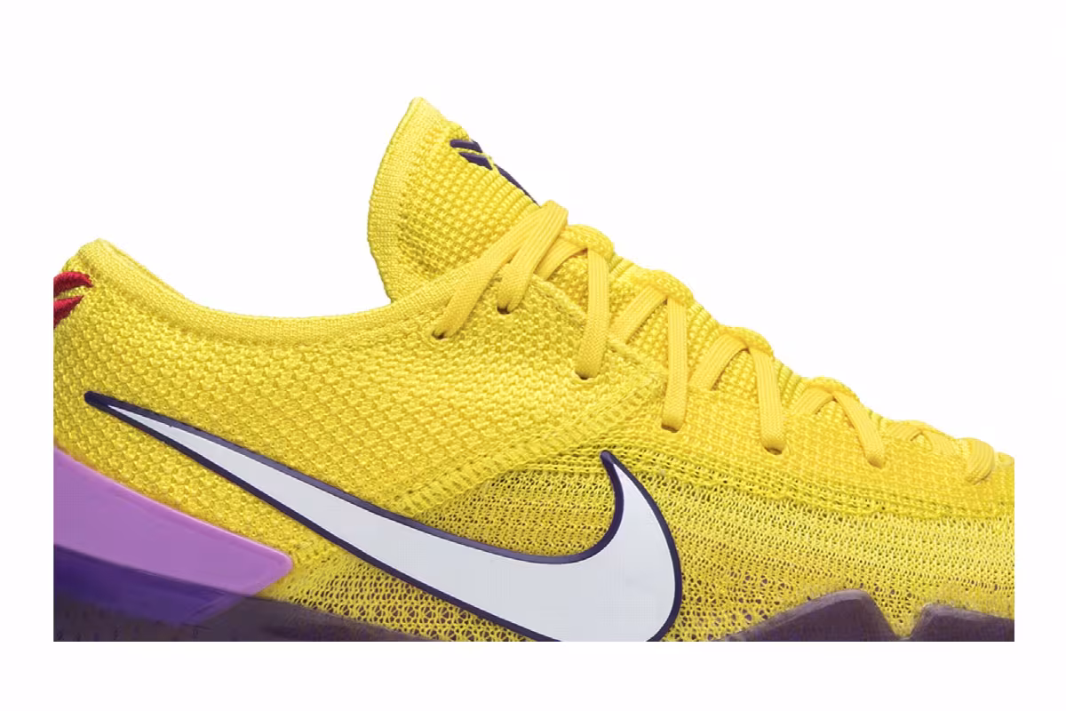Nike Kobe AD NXT 360 Yellow Strike, view 3
