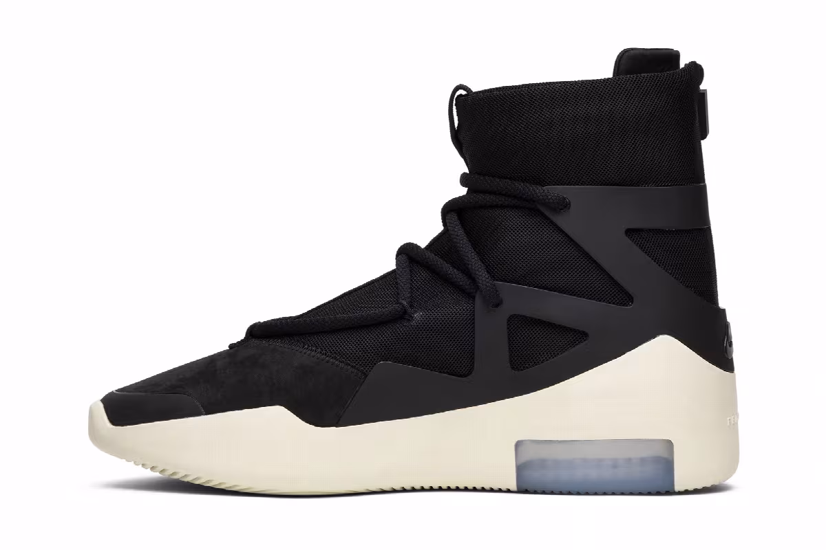 Nike Air Fear Of God 1 Black, view 4