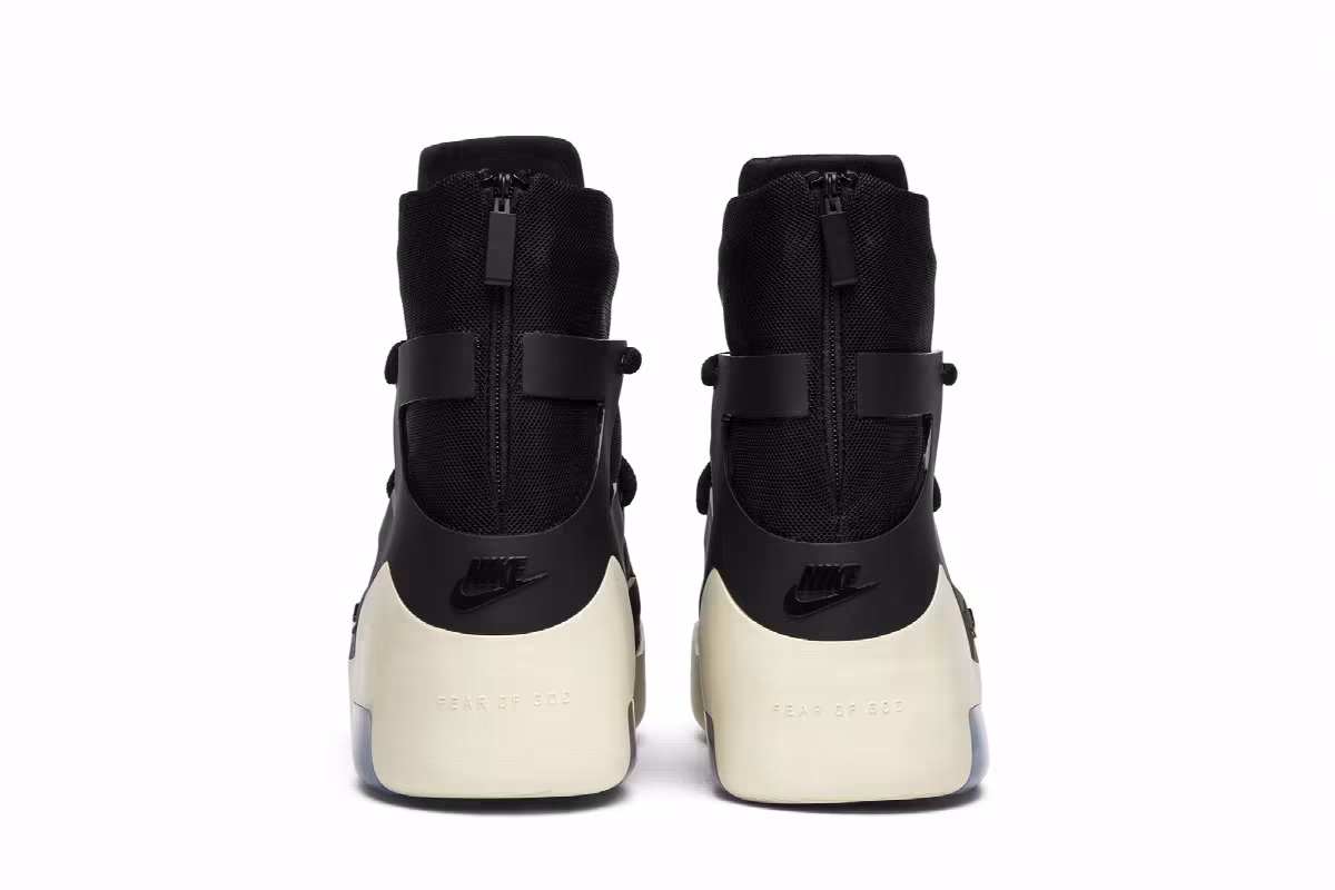 Nike Air Fear Of God 1 Black, view 7