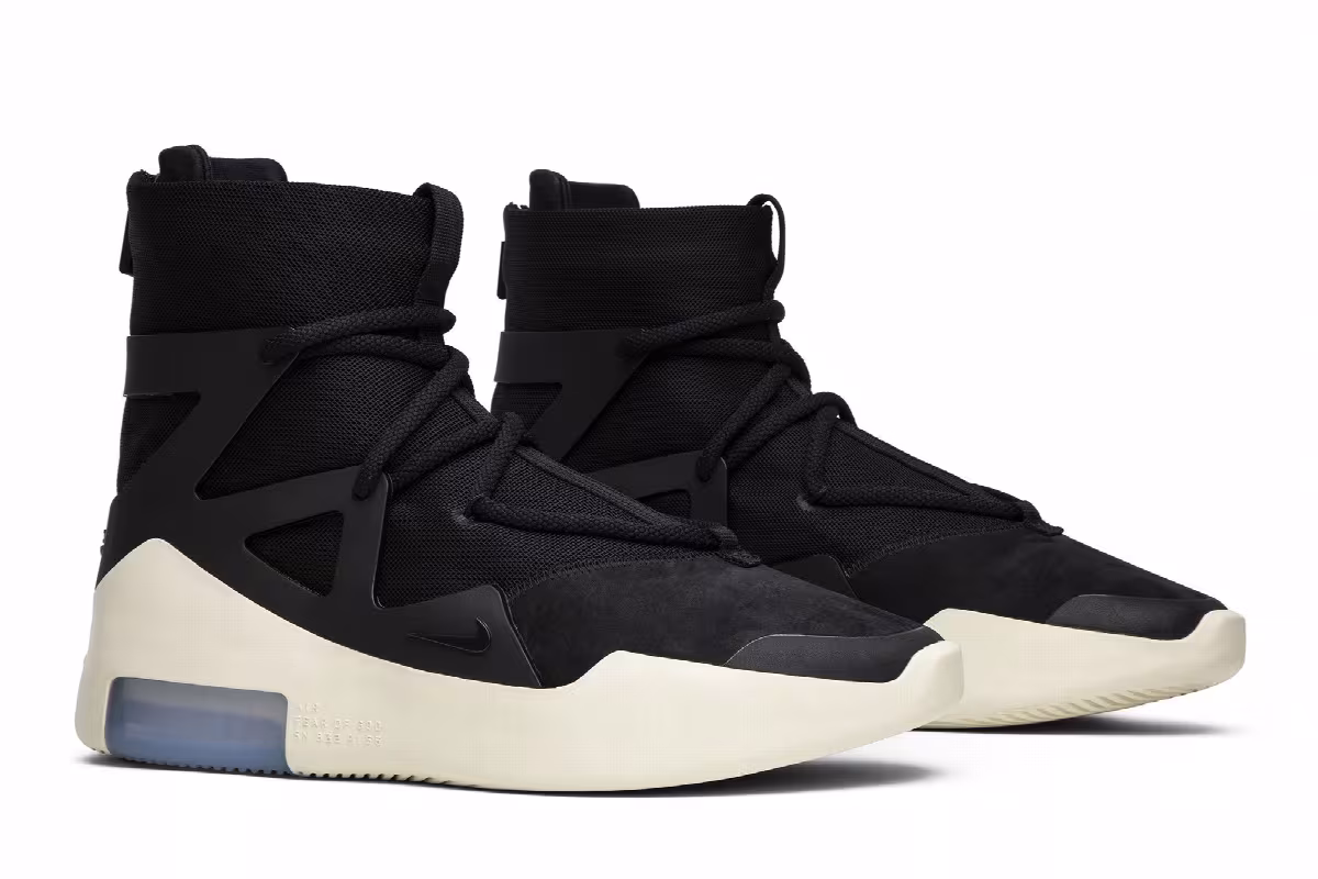 Nike Air Fear Of God 1 Black, view 9