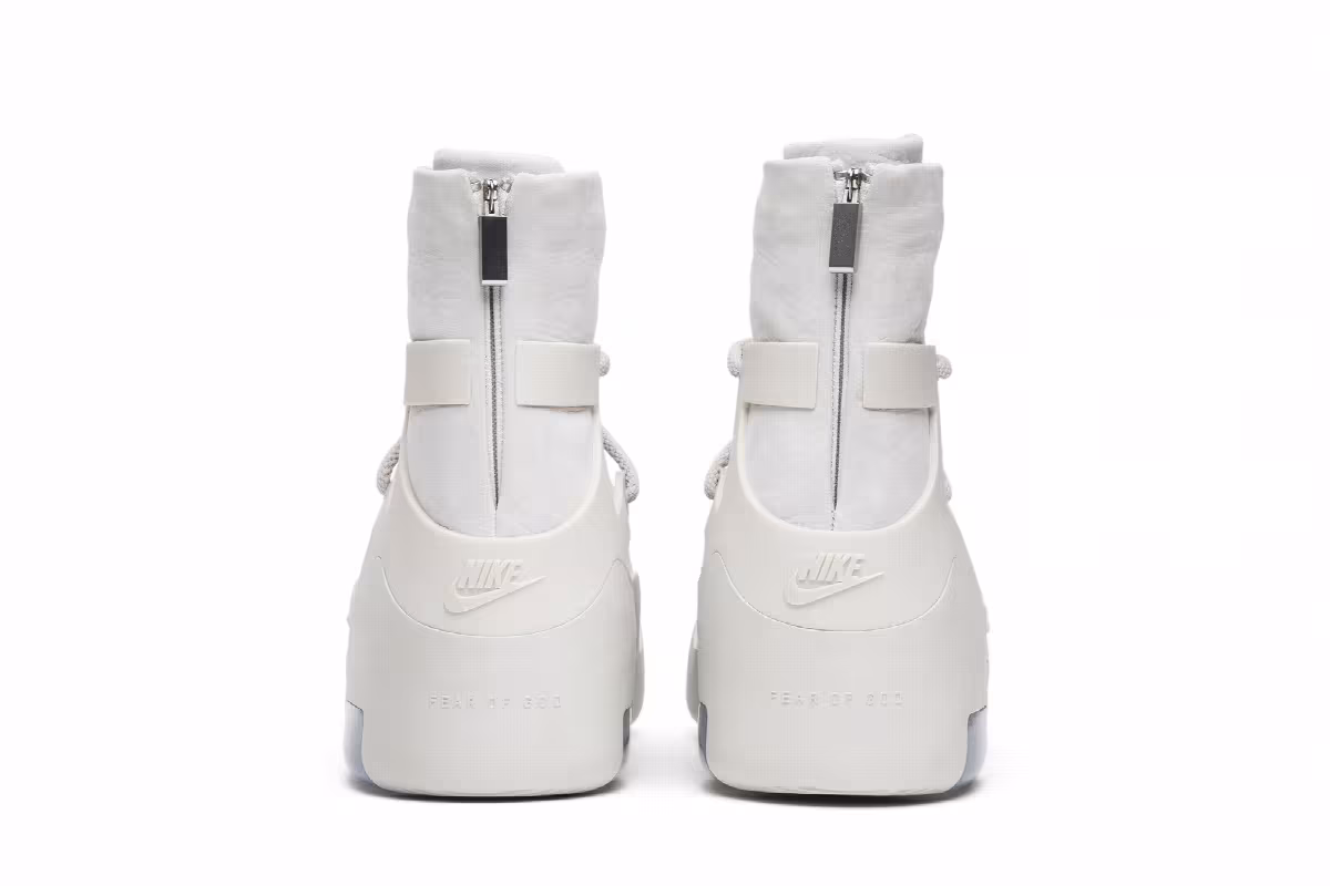 Nike Air Fear Of God 1 Light Bone Sail, view 7