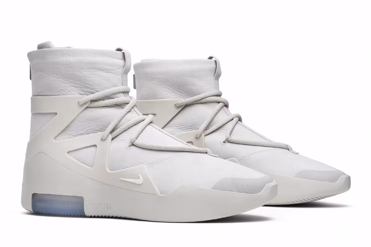 Nike Air Fear Of God 1 Light Bone Sail, view 9