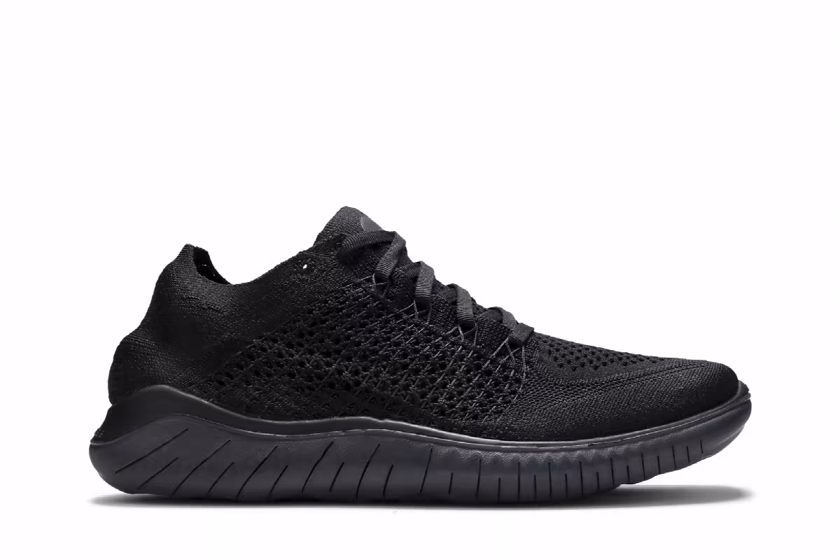 Nike Free RN Flyknit 2018 Anthracite, view 2