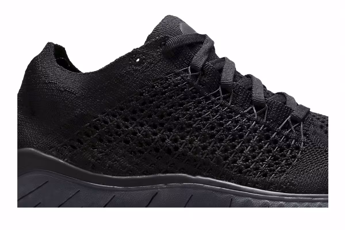 Nike Free RN Flyknit 2018 Anthracite, view 3