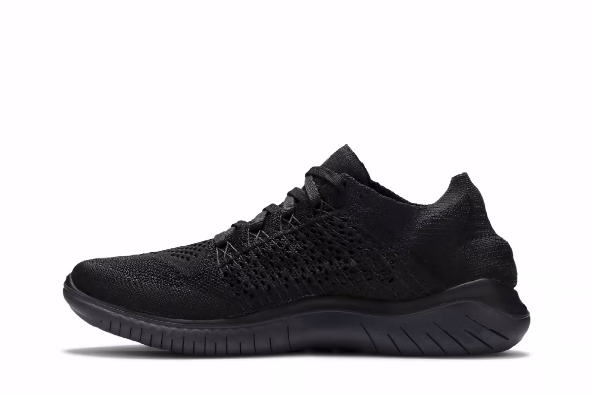 Nike Free RN Flyknit 2018 Anthracite, view 4