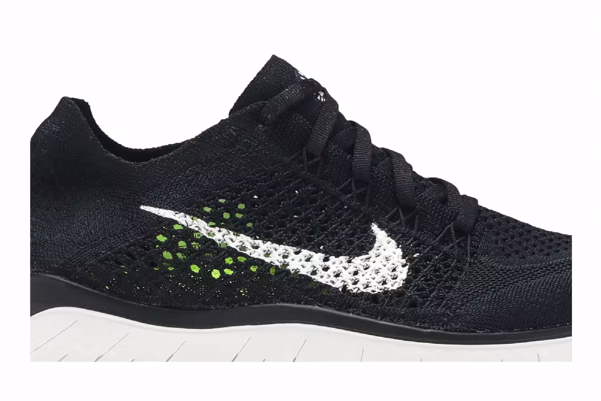 Nike Free RN Flyknit 2018 Black, view 3