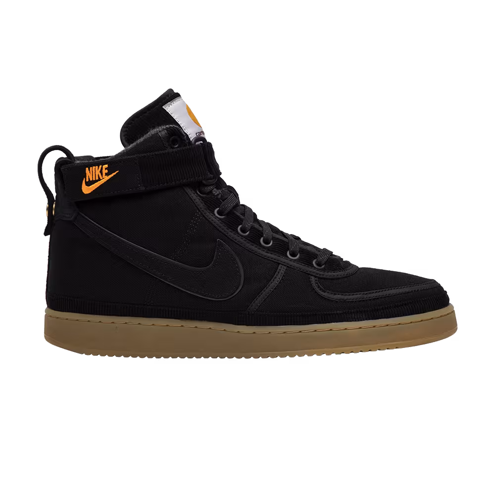 Carhartt WIP x Nike Vandal High Supreme Black Gum