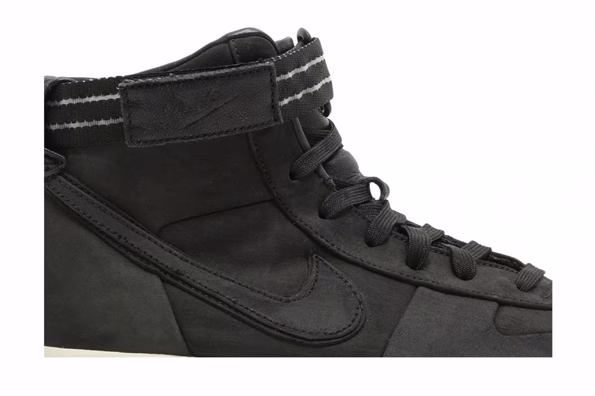 John Elliott x NikeLab Vandal High Black, view 3