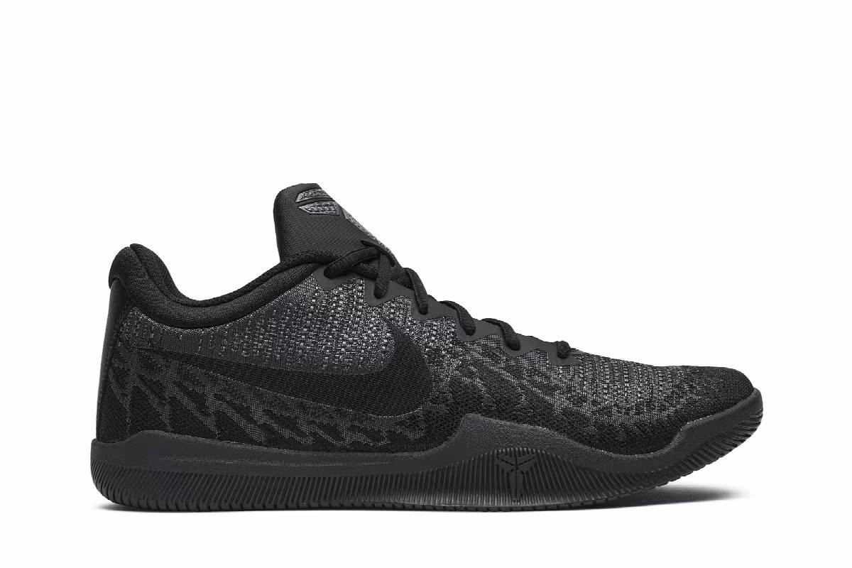Nike Mamba Rage Black, view 2