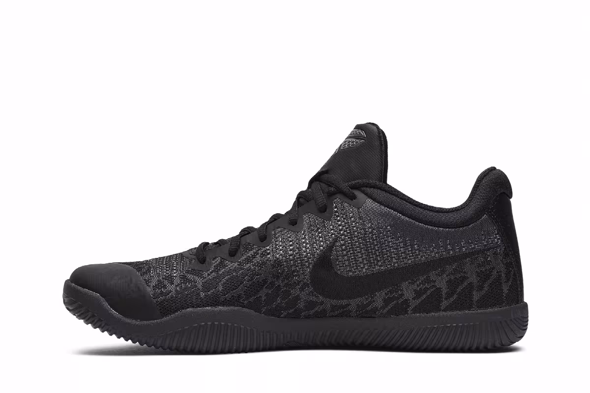 Nike Mamba Rage Black, view 4