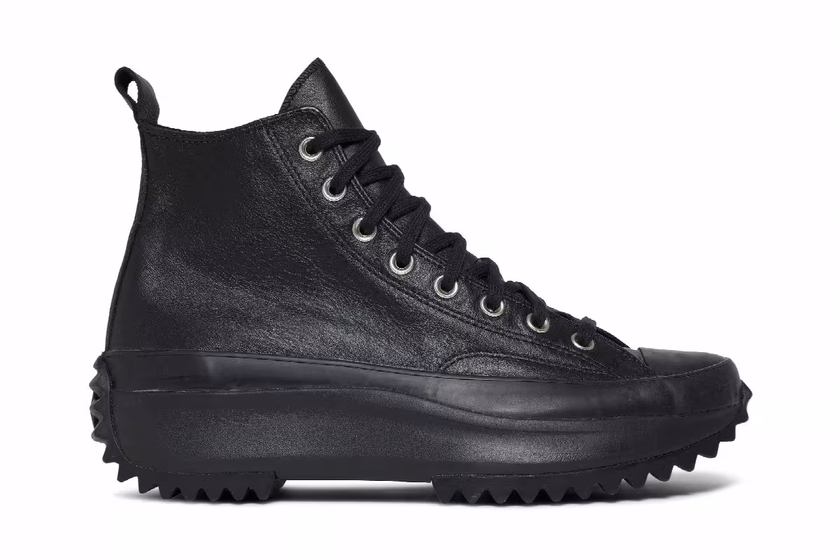 Converse Run Star Hike High Triple Black, view 2
