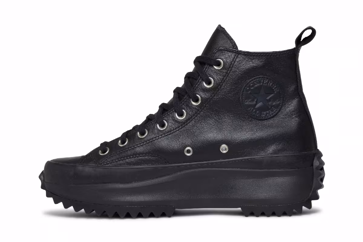 Converse Run Star Hike High Triple Black, view 4