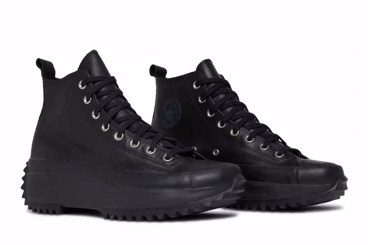 Converse Run Star Hike High Triple Black, view 9