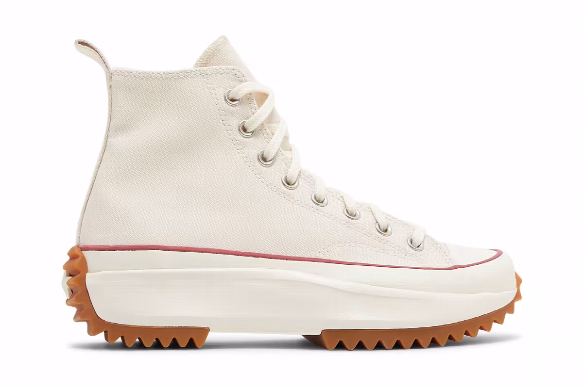 Converse Run Star Hike High Parchment Gum Honey, view 2