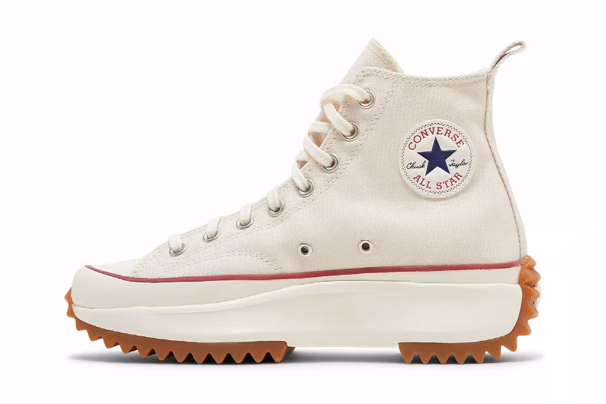 Converse Run Star Hike High Parchment Gum Honey, view 4