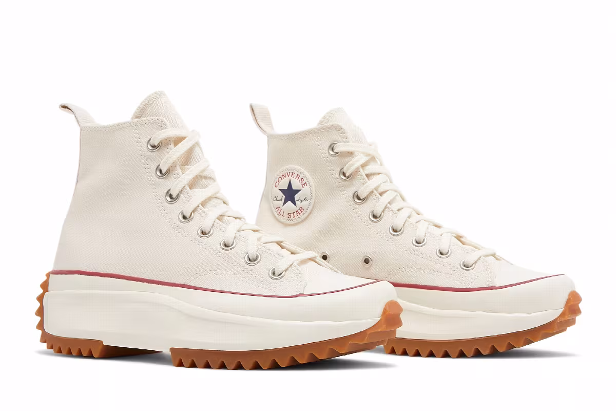 Converse Run Star Hike High Parchment Gum Honey, view 9