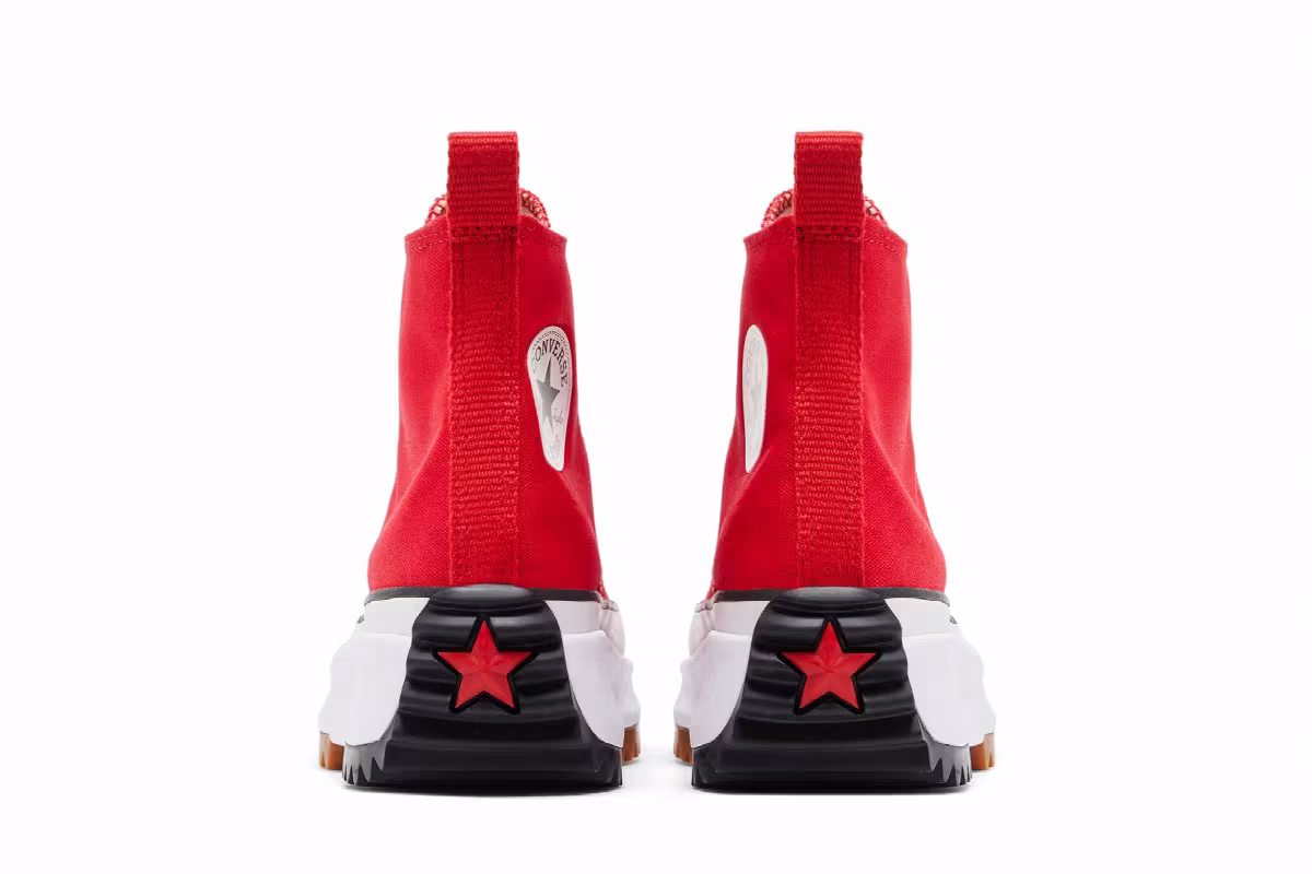Converse Run Star Hike Platform High Red, view 7