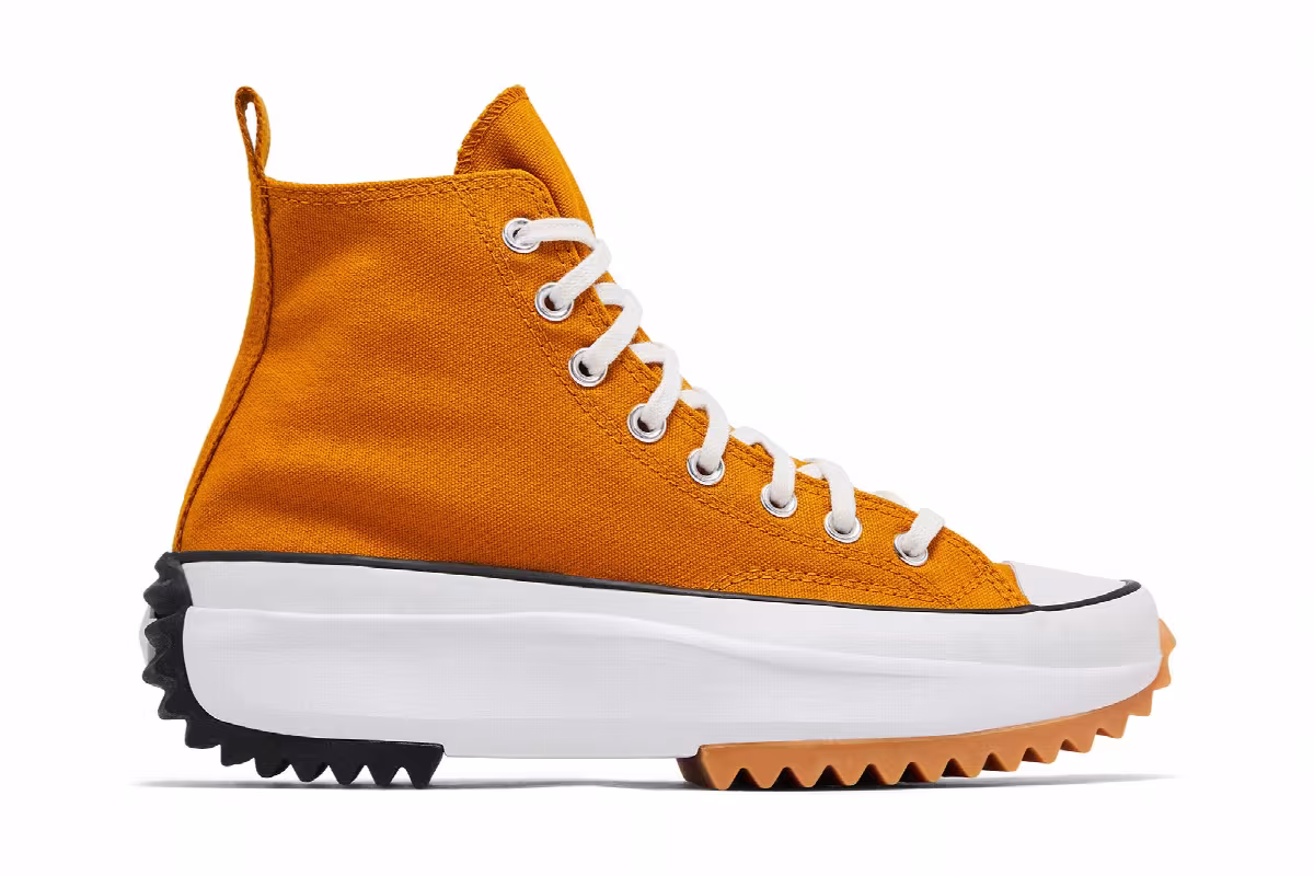 Converse Run Star Hike High Saffron Yellow, view 2