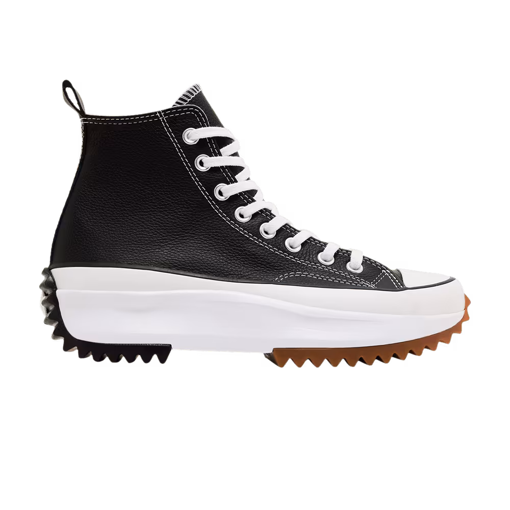 Converse Run Star Hike High Black White