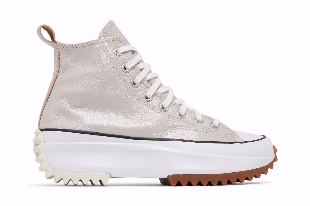 Converse Run Star Hike High Metallic Classics - Smoke Pink, view 2