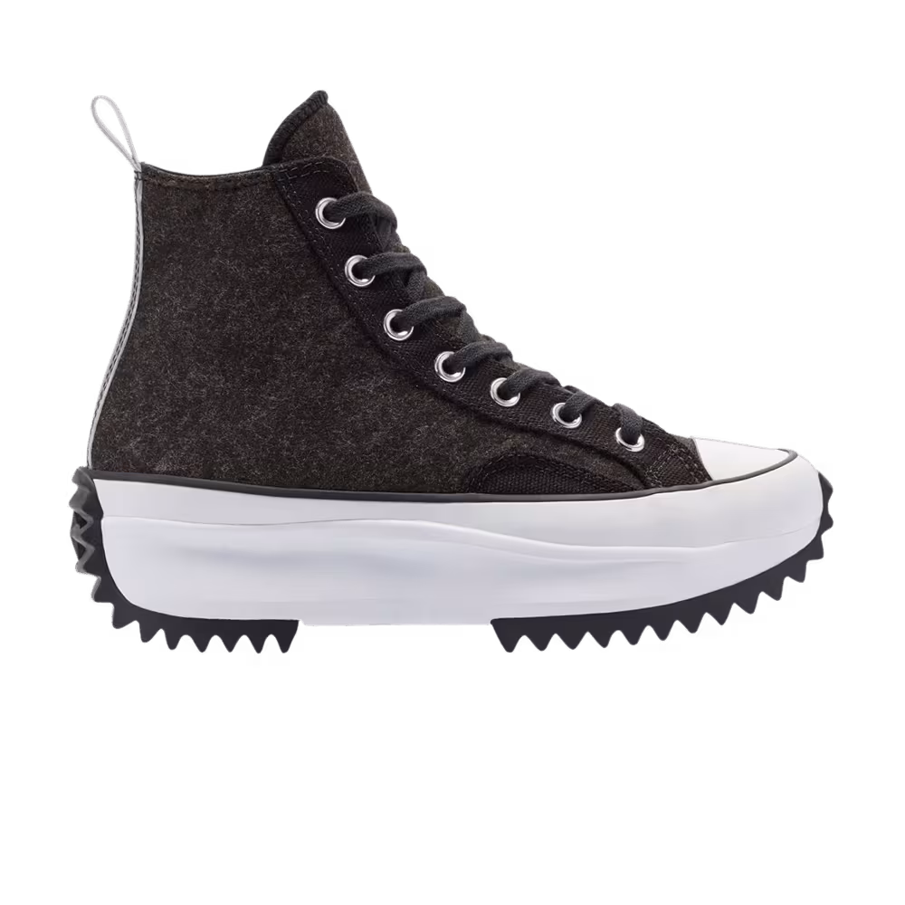 Converse Run Star Hike High Black Ice - Black Silver