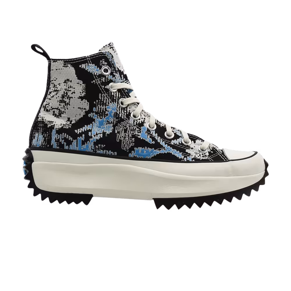 Converse Run Star Hike High Floral Fusion - University Blue