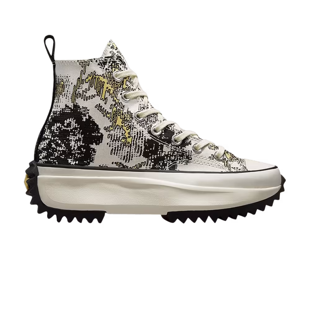 Converse Run Star Hike High Floral Fusion - Saturn Gold