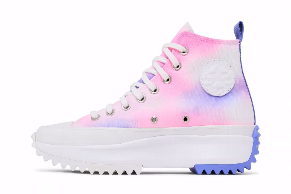 Converse Women's Run Star Hike High Cloud Wash - Storm Pink, view 4